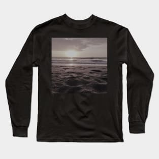 Neutral Coastal Sunrise Long Sleeve T-Shirt